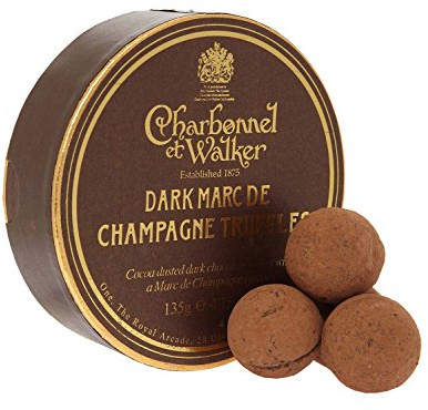 Charbonnel Et Walker Dark Marc De Champagne Truffles, 135g