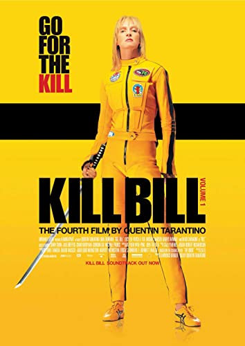 Tarantino Kill Bill Vol 1 Quentin Tarantino Uma Thurman Poster/Print/Picture Satin Photo Paper - A3-297mm x 420mm