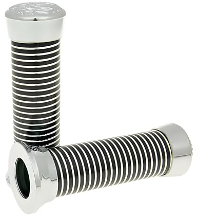 Unbekannt Griffe Satz Custom Eagle Spirit gerillt, Aluminium, Schwarz