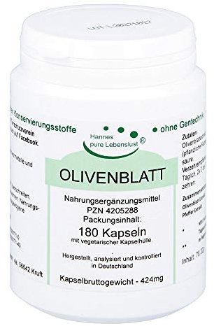 Olivenblatt Extrakt Vegi Kapseln