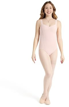Capezio Damen Klassischer Prinzessinnen-tanktrikot mit Quetschvorne Gymnastikanzug, Pink, L