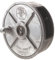 Klein Tools 27400 Tiewire Reel, leichtes Aluminium, Linkshänder und Rechtshänder mit Rücklaufknopf