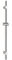 hansgrohe Unica - Duschstange 72cm, Brausestange mit verstellbarer Duschkopfhalterung, variabler Bohrlochabstand: 400 - 670 mm, Chrom