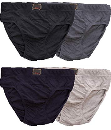6 Pairs Mens Gents Cotton Rich Briefs Slips Underpants Assorted Colours S-6XL