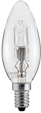Paulmann Leuchten Paulmann 510.43 Vela halógena 28 W E14 51043, cristal, 28 W, transparente, 9.8 x 35 x 9.8 cm