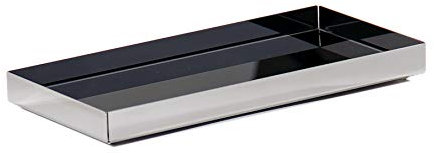 Schönbeck Design Kammschale - Edelstahl + Glas schwarz - Made in Germany