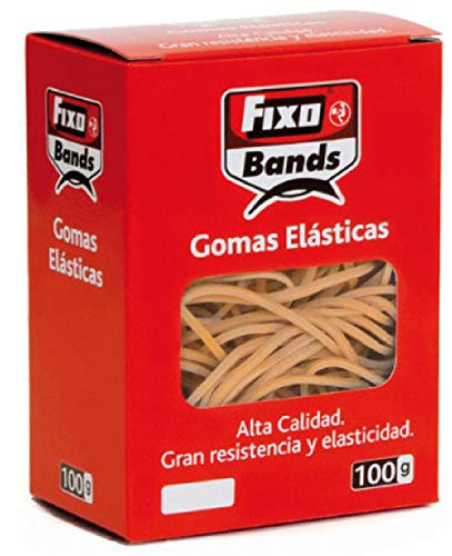 Fixo Caja 100G Gomas Elasticas Nº8