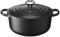 Le Creuset Signature Gusseisen-Bräter mit Deckel, Ø 20 cm, Rund, Für alle Herdarten und Induktion geeignet, Volumen: 2,4 l, 3,092 kg, Schwarz, 21177200000430