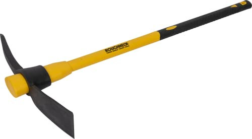 Roughneck ROU64152 Pick Mattock with Comfortable Fibreglass Handle 5lbs/2.27kg 1.29kg Handle, 2.27kg Head,Multi