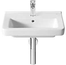 Roca, Dama, lavabo en porcelaine murale, blanc, 500 mm x 320 mm x 110 mm, A327788000