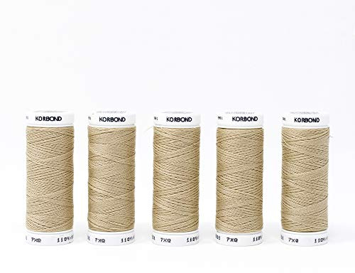 KORBOND-Filo in Poliestere, 100 m, Colore: Beige