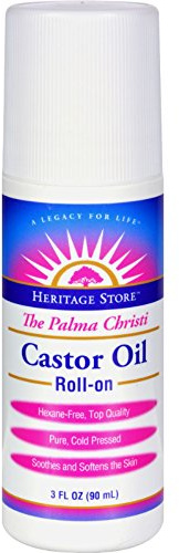 Heritage Products The Palma Christi Castor Oil Roll-On - 3 Fl Oz