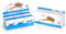 Nasara Original Kinesiologisches Physio Sport Tape: 6er Box mit 6 Tapes für Sport und Medizin inkl. gratis Videoanleitungen, Rollengröße 5cm x 5m, türkis