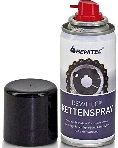 REWITEC KettenSpray, Kettenverschleißschutz für Motorrad- und Fahrradketten