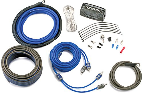 Kicker CK8 Complete 8 Gauge OFC CK-Series 2-Channel Amplifier Installation Kit