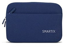 Atlantis Land Sleeve 7 tum Netbook/surfplatta blå smartix
