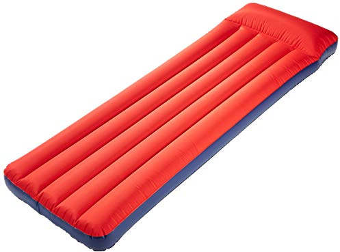 Happy People 78013 Box-Kastenmatratze, PVC mit Mikrofaser Beschichtung , Rot/Blau, ca.192x60x15 cm
