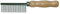 Croci C6BI0112 Kamm mit Holzgriff, Weite Zahnung, 3.5 X17 cm, Hellbraun