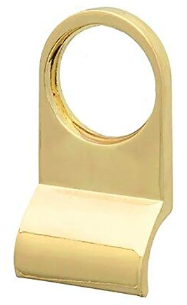 Yale YES-CYLPULL-PB Essentials Rim Cylinder Door Pull, Great for External Doors, for Easy Door Closing, Brass Finish