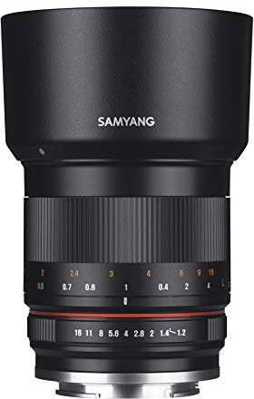 Samyang CSC-Mirrorless - Objetivo fotográfico para Fuji X (50mm F1.2 AS UMC CS), Negro