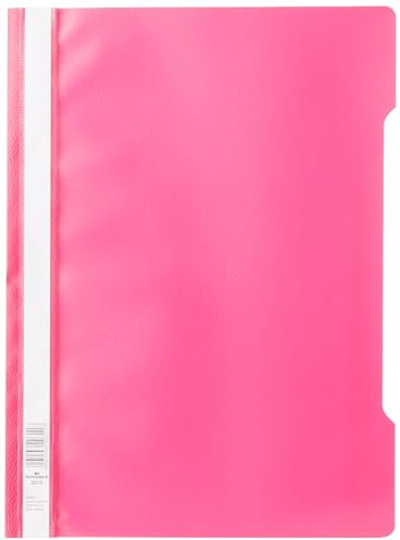 Durable Sichthefter A4 Standard, PP, 227 x 310 mm, purpur rot, 50er Packung, 257335