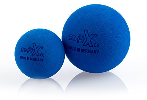 softX® Faszien-Set, Kugeln, Reha, Rolle, Selbst Massage, Sport, Therapie, 2-tlg.