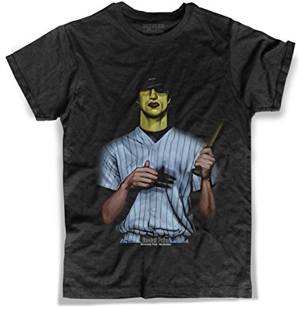 3stylercollection T-Shirt Uomo Nera Baseball Furies - Guerrieri della Notte