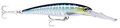 Rapala - X-Rap Magnum Angelköder - Angelzubehör mit großer Tauchschaufel - Salzwasser Spinnköder- Lauftiefe 6m - Fischköder 14cm, 46g - Hergestellt in Estland - Silver Blue