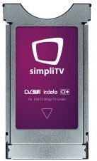 simpliTV CI+ CAM Modul zur Entschlüsselung des österreichischen DVB-T2 (Antenne)