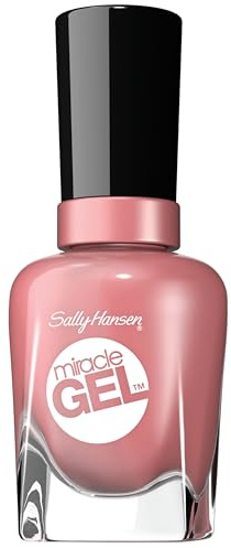 Sally Hansen Miracle Gel™, Mauve-olous, Long Lasting, Gel-Like Formula, No UV Lamp Needed, Pink Nail Polish