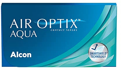 Air Optix Aqua Monatslinsen weich | 6 Stück | BC 8.6 mm | DIA 14.2 mm | +00.50 Dioptrien