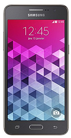 Samsung Galaxy Grand Prime Smartphone débloqué 4G (Ecran : 5 pouces - 8 Go - Simple MicroSIM - Android 5.1 Lollipop) Gris