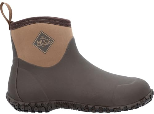 Muck Boots Men's Muckster II Ankle Pull On Waterproof Ankle Boot, Brown, 10