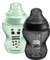 Tommee Tippee Closer to Nature Baby Bottles, Slow Flow Breast-Like Teat with Anti-Colic Valve, 260ml, Pack of 2(Assorted items)