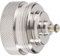 Eurotronic 700107 Markaryd, Metalladapter für Heizkörperthermostate (Heizkörperventiladapter, lange Lebensdauer, Zubehör für Heizkörperthermostat, Anschluss: M 28 x 1,5 mm)