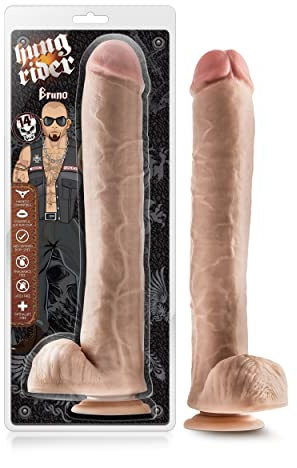 Blush Hung Rider Bruno 14Inch Analdildo Beige One Size