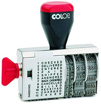 Colop 04000/WD Dial-A-Phrase-Dater Ref 42024000