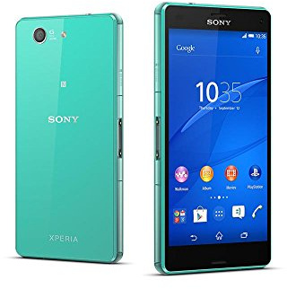 Sony Xperia Z3 Compact Smartphone (11,7 cm (4,6 Zoll) HD-TRILUMINOS-Display, 2,5 GHz-Quad-Core-Prozessor, 20,7 Megapixel-Kamera, Android 4.4) meergrün