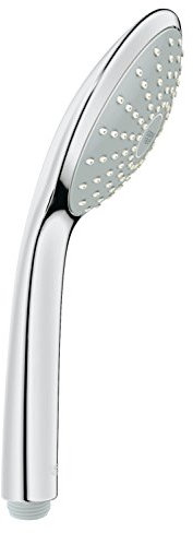 GROHE Euphoria 110 Mono - Handbrause (1 Strahlart, perfektes Strahlbild, Antikalk- System, langlebig), chrom, 27265000