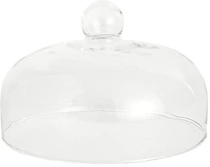 BIA - Runde Küchenhaube - Glaskuppel, schlichte, elegante Küchenhaube - Küchenhaube für begeisterte Bäcker - Küchenhaube aus Glas, das perfekte Geschenk und Backzubehör für zu Hause.