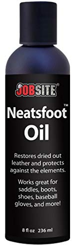 JobSite Premium Neatsfoot olja läder vattentät förening, 236 ml