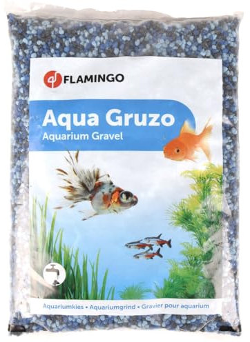 FLAMINGO - GRAVIER - Bleu/Noir - 1KG