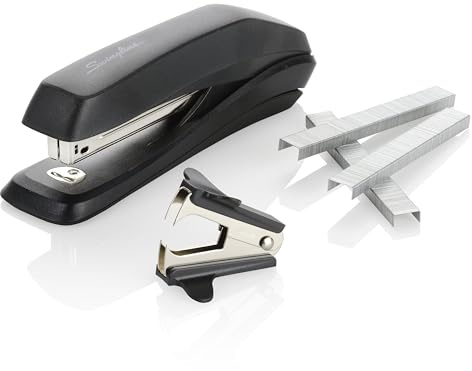 Swingline Stapler Value Pack, 20 Sheet Capacity, Jam Free, includes Stapler, 1250 Staples and Staple Remover, Black (54567)