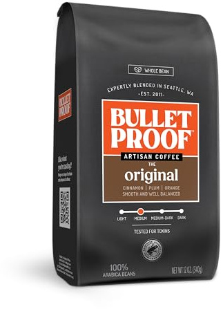 Bulletproof - Upgraded Coffee (whole bean) - 340g/12oz (single)
