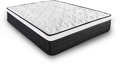 HOGAR24 ES Colchón Viscoelástico Reversible de Alta Gama BIOLUXE 3D, 105x190cm