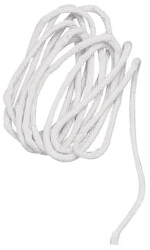 Rayher 3100000 Spezial-Docht für Öllampen, 3 mm ø, Btl. 2 m, Baumwolldocht mit Glasfaserkern, Docht für Öllampen, Öllampendocht rund