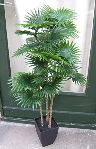 Künstliche Fächerpalme im Topf Kunstpalme