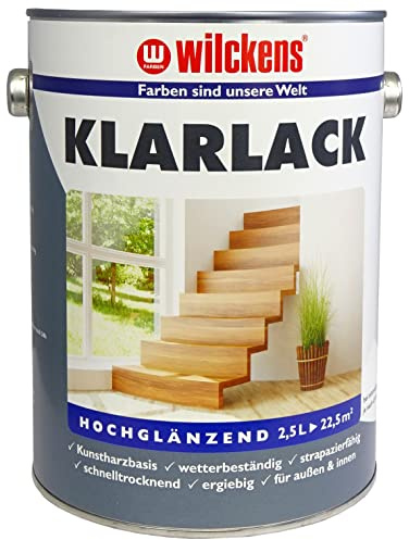Wilckens Kunstharz Klarlack hochglänzend, 2,5 l, farblos