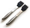 Silicone Pastry Brush Set, Heat Resistant Oil Brush for Cooking, Baking, Basting and BBQs - Two Food Grade & Odourless Silicone Kitchen Brushes - Non Stick Basting Brush - by Jean Patrique