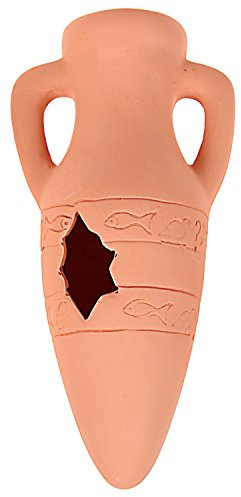 Zolux Décoration Aquarium Amphore Nature 10,3 x 11,5 x 23 cm